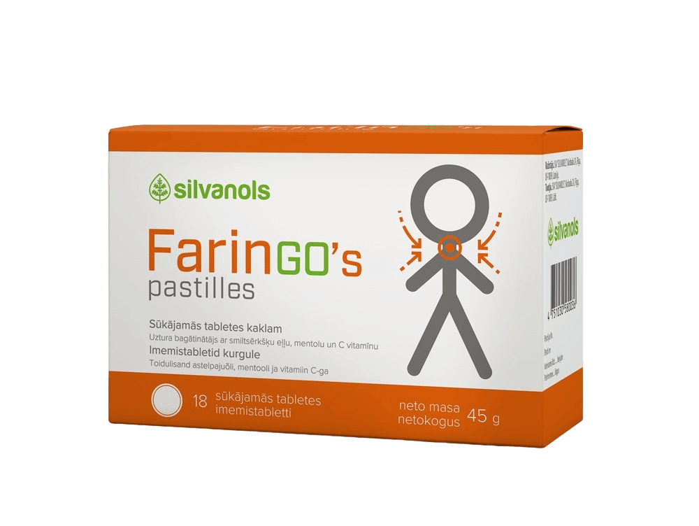 FarinGo pastilles 18 gab.
