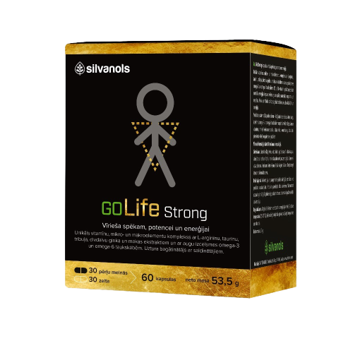 GoLife Strong kapsulės, N60