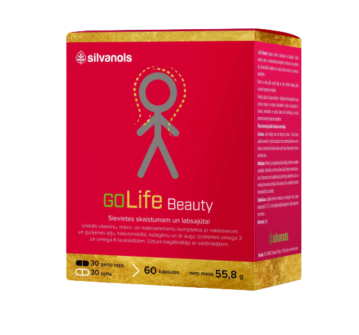 GoLife Beauty kapsulės, N60