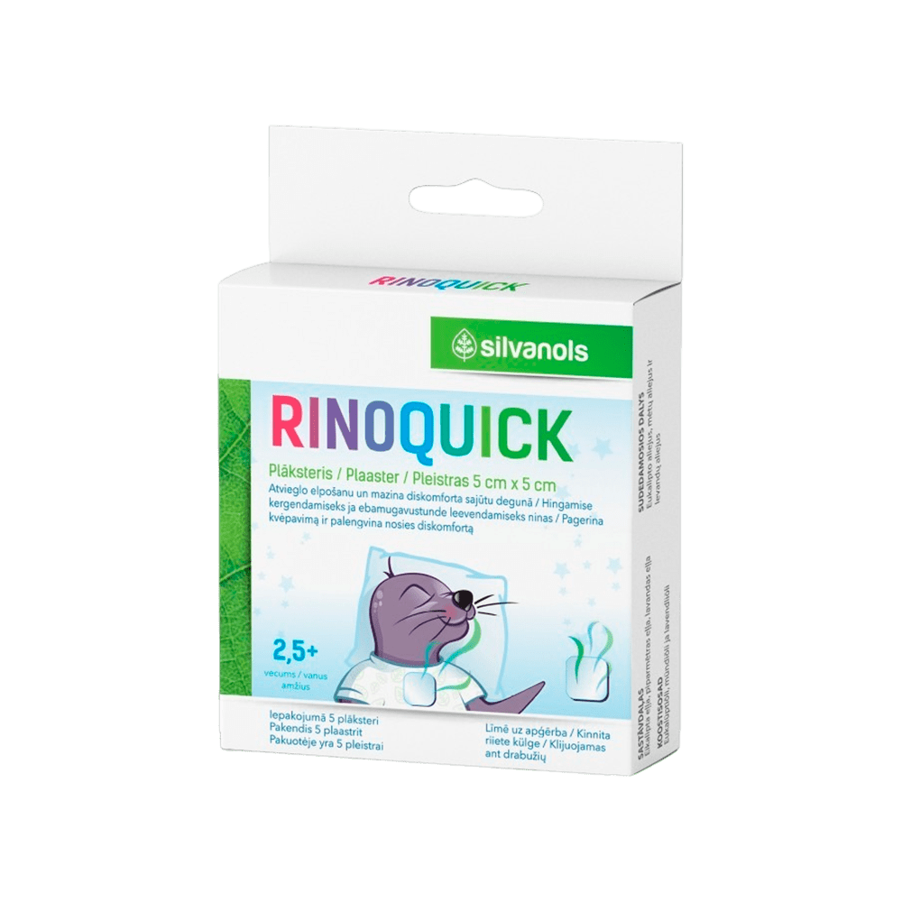 Rinoquick aroma plāksteri 5gb