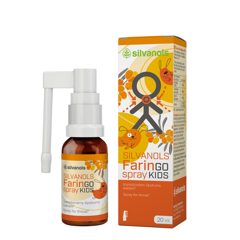 Silvanols FarinGospray Kids 20 ml