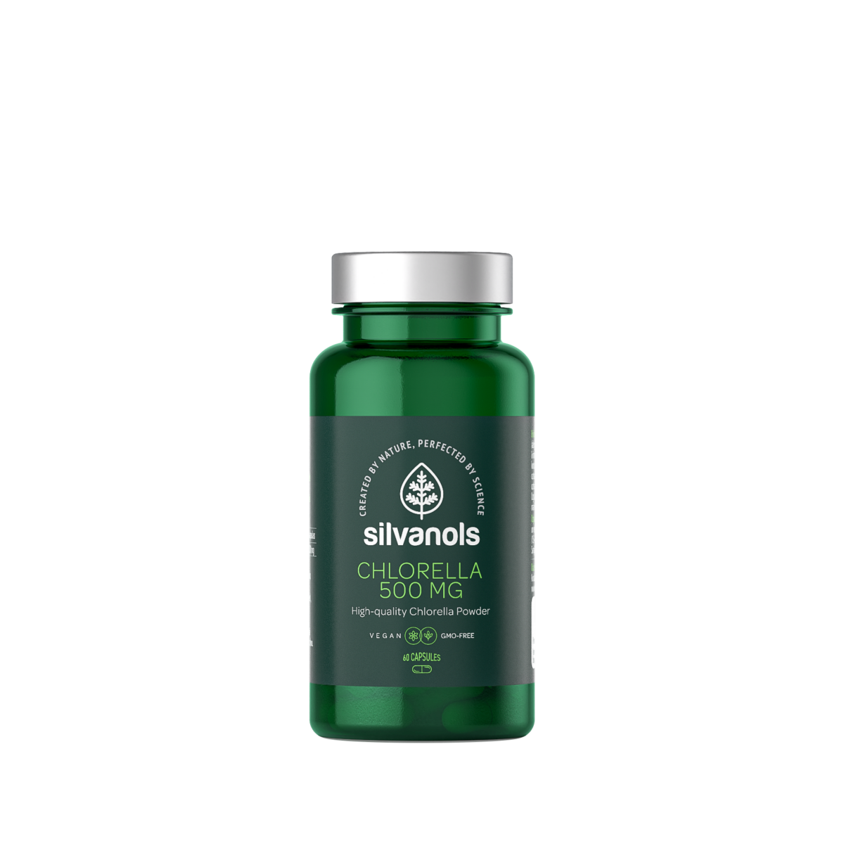 SILVANOLS CHLORELLA 500 mg, kapsulės